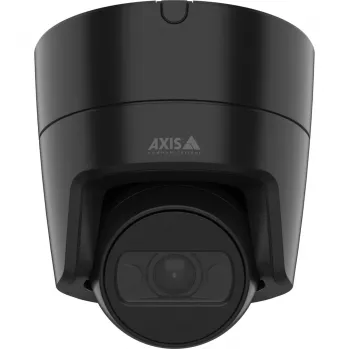 Câmara de vigilância AXIS M3125-LVE preta — câmara IP exterior, 1080p, PoE, H.264/H.265, condições de baixa luminosidade, resistente às intempéries