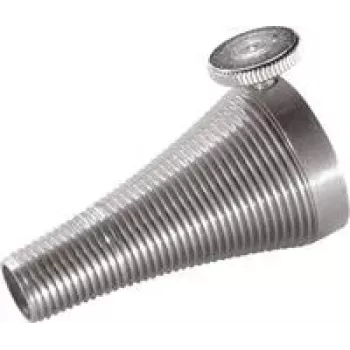 Cone adaptador testo 0554 9010 com parafuso de fixação para medidores