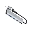 Adaptador TRACER A-5 USB Type-C para USB-A 2x USB-A + 2x USB-C
