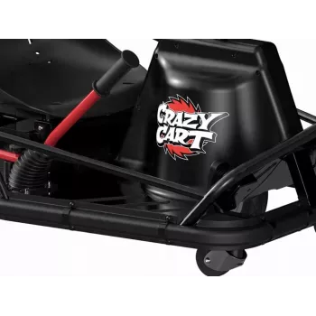 Kart elétrico de drift Razor CRAZY CART XL Pro 25173808 com direção de 360°