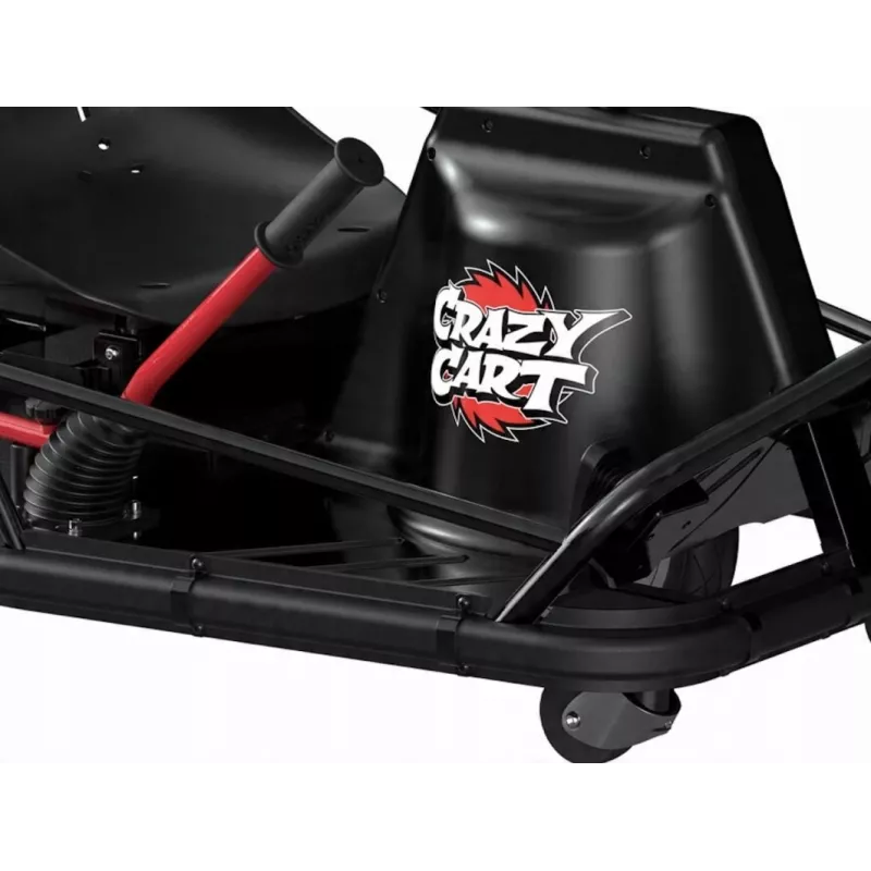 Kart elétrico de drift Razor CRAZY CART XL Pro 25173808 com direção de 360°