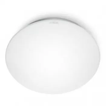 Plafonier Steinel RS 16 L, casquilho E27, 100 W, branco, redondo, Ø 27,5 cm, altura 95 mm, detetor de movimento