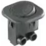 Bachmann 924.133 Interruptor elétrico interruptor basculante 1P preto (924.133)