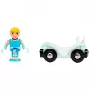 Acessório/maquete Ravensburger BRIO Disney Princess Cinderella & Carruagem, azul/branco, a partir de 3 anos