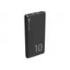 Powerbank Silicon Power QP15 10000 mAh, LiPo, 2x USB-A + 2x USB-C, entrada Micro-USB, preto