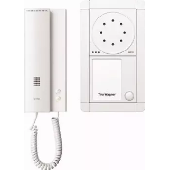Pacote de áudio Schneider Electric Portier ws/ws 1WE 1891170 - módulo de interface de intercomunicação/áudio