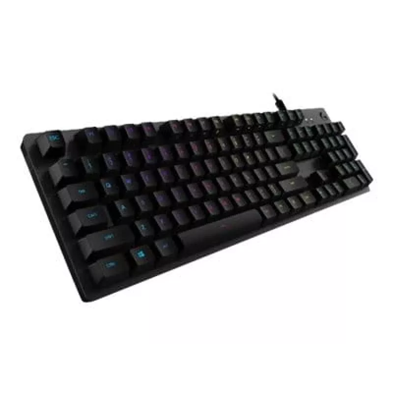 Logitech Gaming G512 - Teclado - retroiluminação - USB - QWERTY - Espanhol - Interruptores: GX Brown Tactile - Carvão