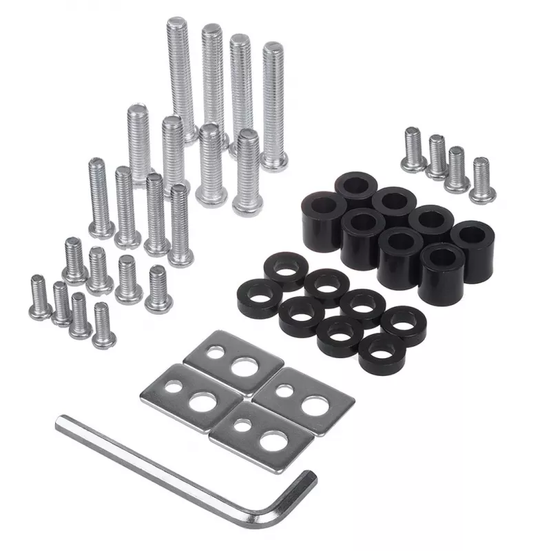 Maclean MC-949 suporte móvel com rodas para TV de 32–55 polegadas, VESA 75×75–400×400, máx. 25 kg, altura 149,5–154,5 cm, inclinação +5°, prateleira, preto