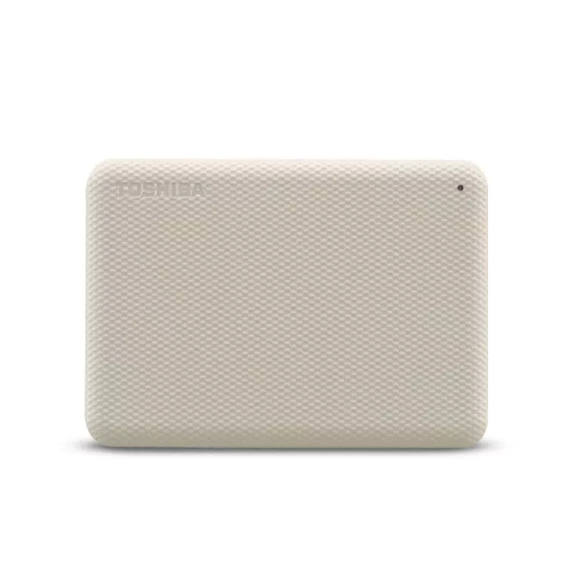 Toshiba Canvio Advance - disco rígido - 4 TB - externo (portátil) - 2.5 (6.4 cm) - USB 3.2 Gen 1 - bege claro
