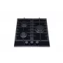 MPM 45-GMH-16 encastrar 45 cm gás 3 zonas de cozedura preto