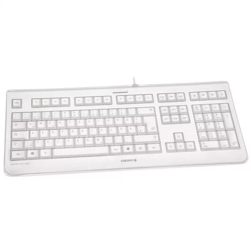 CHERRY KC 1068 Teclado USB Layout Suíço Cinzento