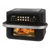 ProfiCook PC-FR 1313 H fritadeira de ar quente dupla, 10 L, 2400 W, preto/aço inoxidável