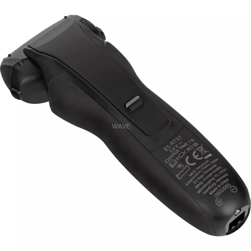 Máquina de barbear elétrica recarregável Panasonic ES-RT37-K503 aço inoxidável