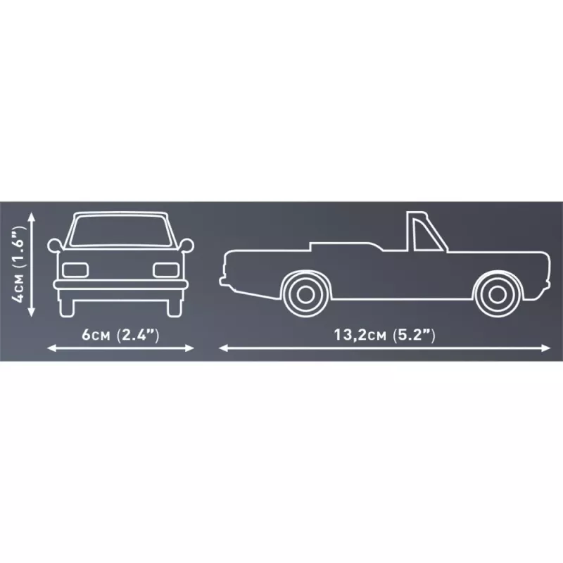 Cobi brinquedo de construção Opel Rekord C 1700 L Cabriolet kit de montagem, kit de montagem à escala