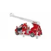 Carro de bombeiros BRUDER 02673 vermelho branco plástico ABS 4 anos