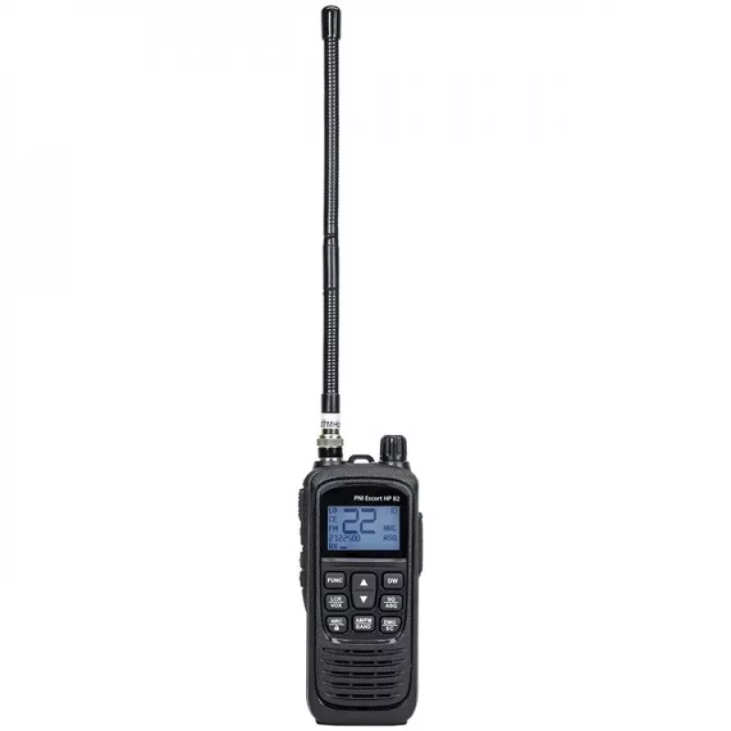 PNI Escort HP 82 rádio CB portátil, 1800 mAh, USB-C, preto