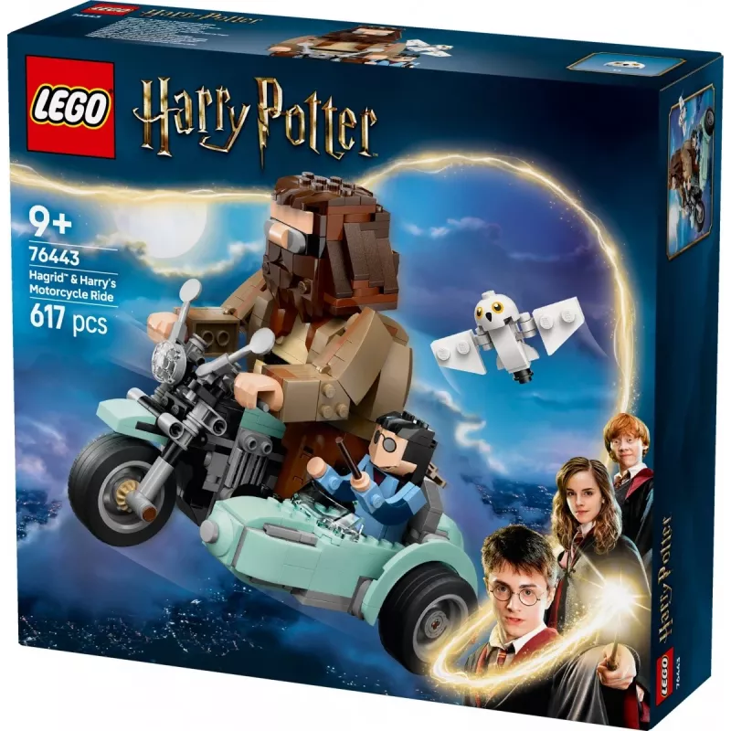 LEGO HARRY POTTER 76443 Passeio de mota do Hagrid e do Harry