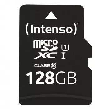 Cartão de memória Intenso 128 GB MicroSD UHS-I Classe 10 3424491
