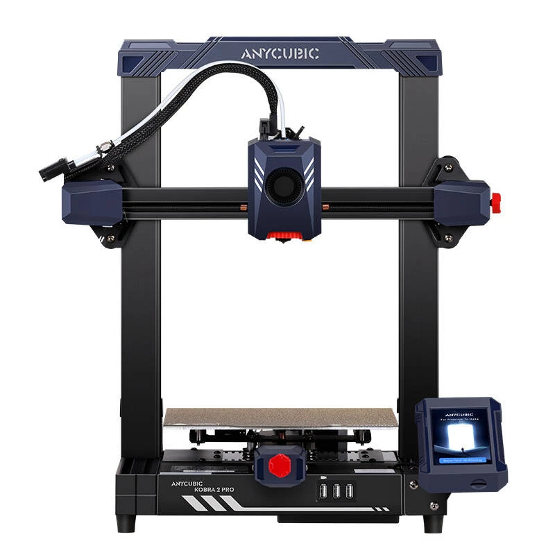 Impressora 3D AnyCubic Kobra 2 Pro K2RC0BK-Y-O com eixo Z duplo e nivelamento automático da mesa