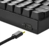 SKILLER SGK50 S4, teclado gaming preto, layout PT, Kailh Red