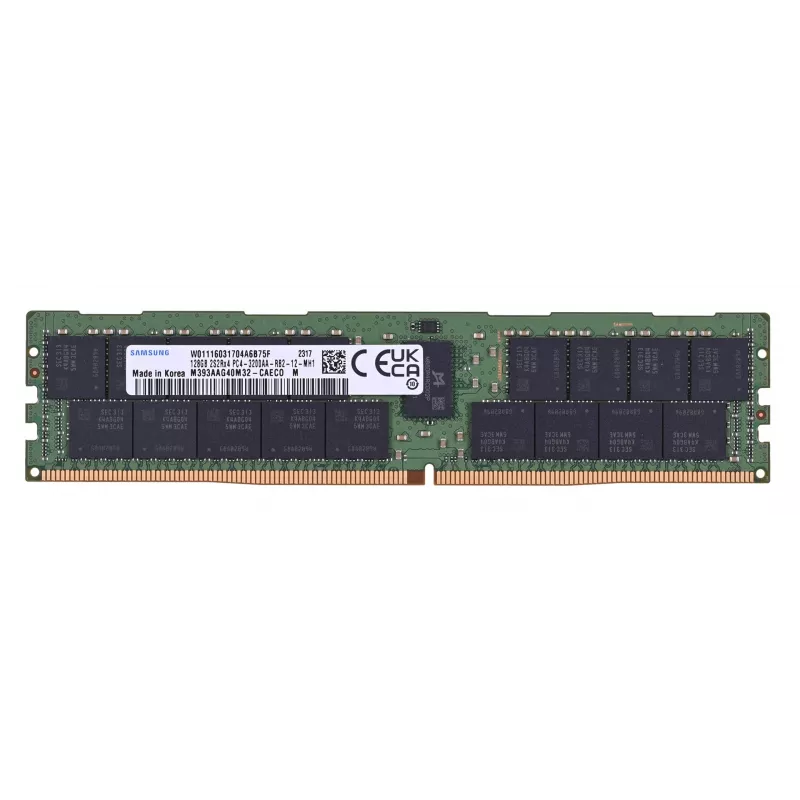 RDIMM de servidor Samsung DDR4 128 GB 3200 MHz Registado 288-Pin 1,2 V