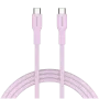 Cabo CANYON OnWire 60CL C-C 60W COLOR entrançado 1m rosa