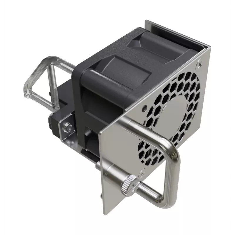 Ventilador Mikrotik MT-HOTSWAPFAN preto aço inoxidável compatibilidade Mikrotik CCR2216-1G-12XS-2XQ
