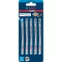 Lâmina de serra de recortar Bosch T 308 BFP bimetal 5 peças