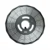 TunaBone | Aquecedor infravermelho elétrico de teto para terraço | TB2068C-01 | Aquecedor de terraço | 2000 W | Número de níveis de potência 1 | Adequado para espaços até 20 m² | Preto | IP45