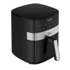Fritadeira de ar quente Midea | MF-CN65E | Potência 1700 W | Capacidade 6,5 L | preto