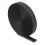 Fita de velcro DeLOCK 5m x 20mm preta nylon