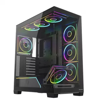 Modecom Volcano Stellar Plus ARGB Midi 8F preto