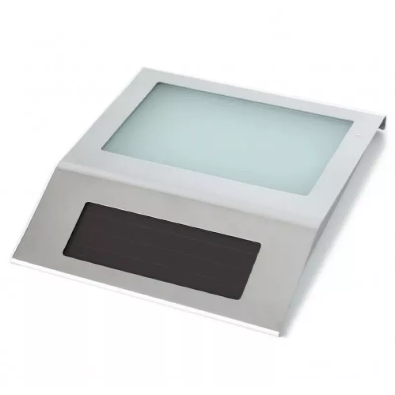 Luz solar LED exterior para número de porta MACLEAN MCE172 – iluminação noturna alimentada por energia solar para visibilidade da morada