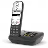 Gigaset A690A - Telefone analógico/DECT - auscultador sem fios - mãos-livres - 100 entradas - preto (S30852-H2830-B101)