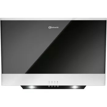 Exaustor de parede Bauknecht RBHVP 63 LM K preto aço inoxidável 647 m³/h