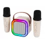 Altifalante de karaoke, altifalante Bluetooth KARAOKE RGB, 30W