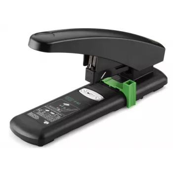 Encadernadora NOVUS B40 re+new preta – encadernadora CombBind manual para até 100 folhas
