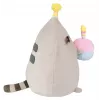 Peluche Pusheen da Pusheen — chapéu de aniversário de 24 cm com bolo de peluche