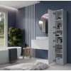 Top E Shop S33 BIEL móvel de arrumação para casa de banho, branco