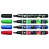 Marcador permanente STANGER M235, 1-3 mm, conjunto 4 cores 712012