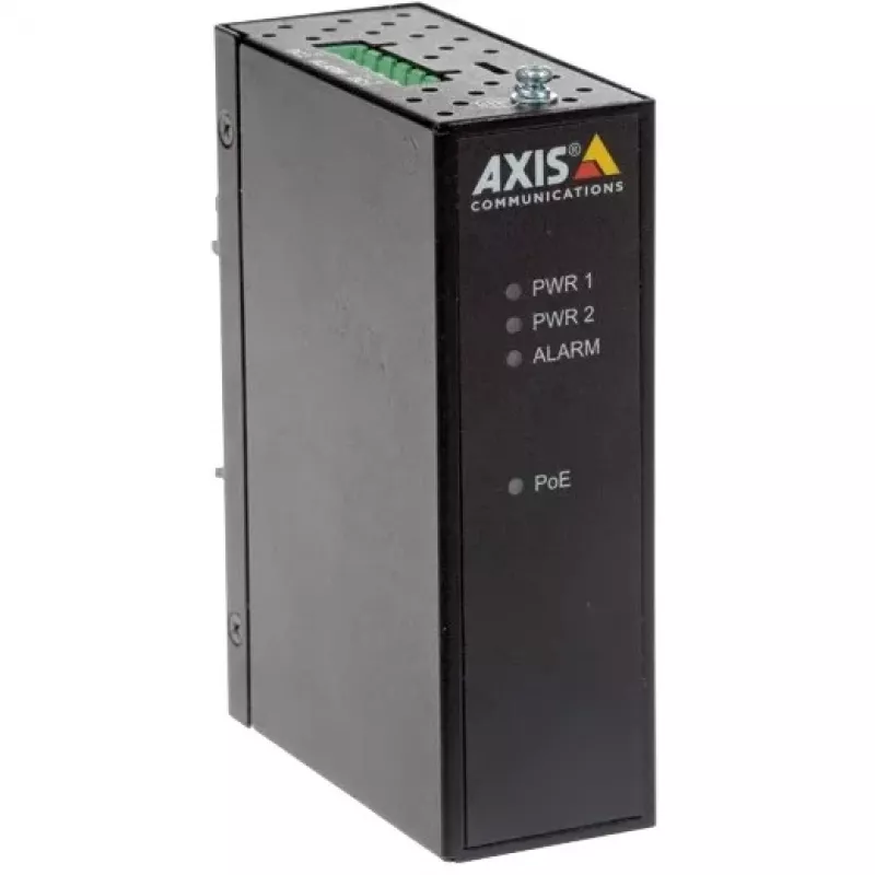 AXIS T8144 Midspan Industrial - Injetor de energia - DC 20 60 Watt - preto (01154-001)