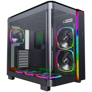 Montech KING 95 PRO Midi-Tower, Vidro Temperado, ARGB - preto