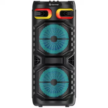 DENVER BPS-355 - Sistema de som de festa - sem fios - Bluetooth - 16 Watt - duas vias (111151200160)