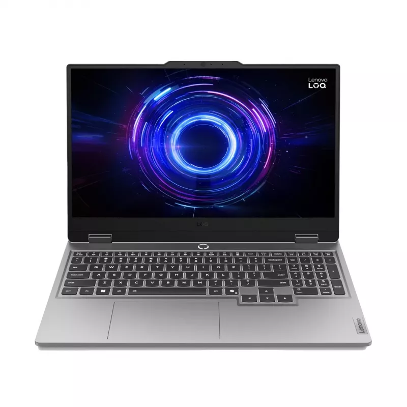 Lenovo LOQ 15IRX10 83JE0087PB portátil, 15,6" FHD IPS 144 Hz, Intel Core i5-13450HX, 16 GB DDR5, 512 GB SSD, NVIDIA GeForce RTX 5060 8 GB, Windows 11 Home, Luna Grey