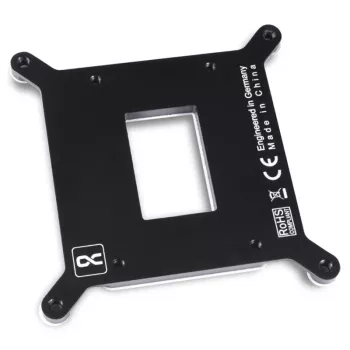 Backplate Alphacool 13072 metal preto 86x67x86mm