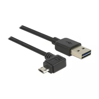 Cabo USB DeLOCK 83854 USB 2.0 3 m USB A Micro-USB B preto