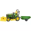 Bruder bworld John Deere corta-relva de assento, veículo de brincar em miniatura