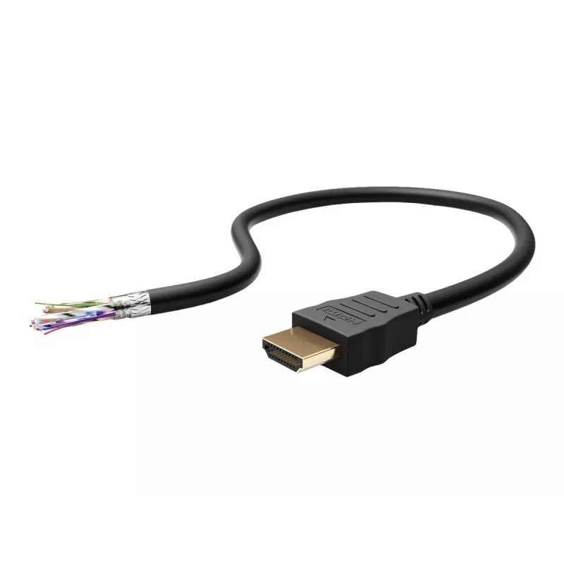 Cabo HDMI Goobay 41082 1 m HDMI Type-A (Standard) 2 x HDMI Type-A (Standard) Preto (41082)