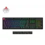 Keychron K10 QMK RGB teclado mecânico sem fios, tamanho completo, preto