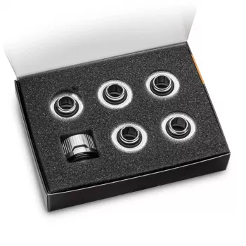 EK Water Blocks EK-Quantum Torque HDC 16 - Embalagem de 6, prateado